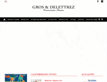 Tablet Screenshot of gros-delettrez.com